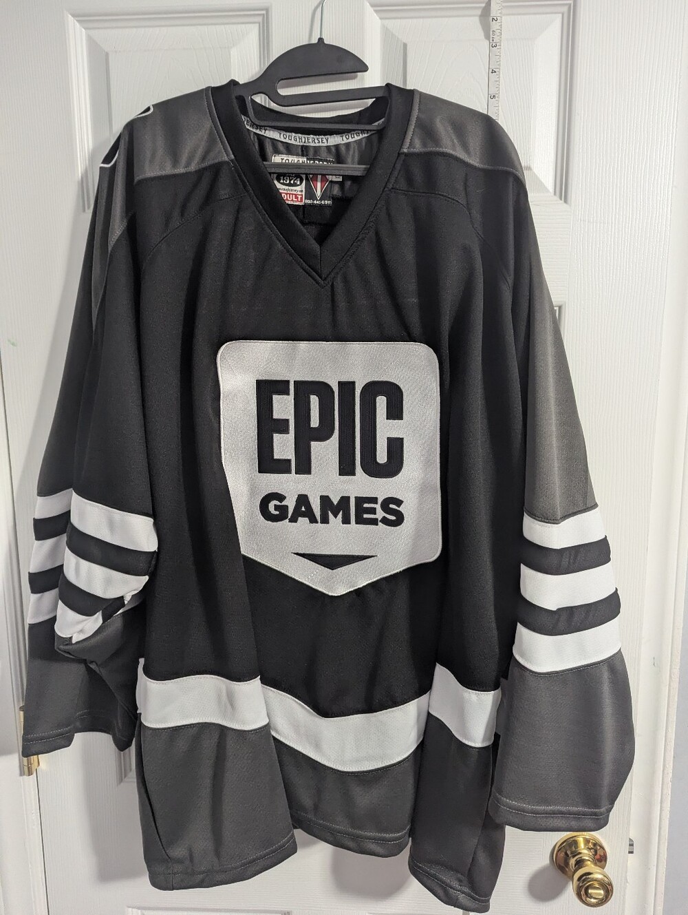 Epic Games Black Hockey Jersey